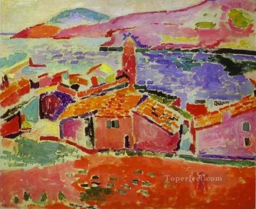  Fauvist Art Painting - View of Collioure 1906 Fauvist